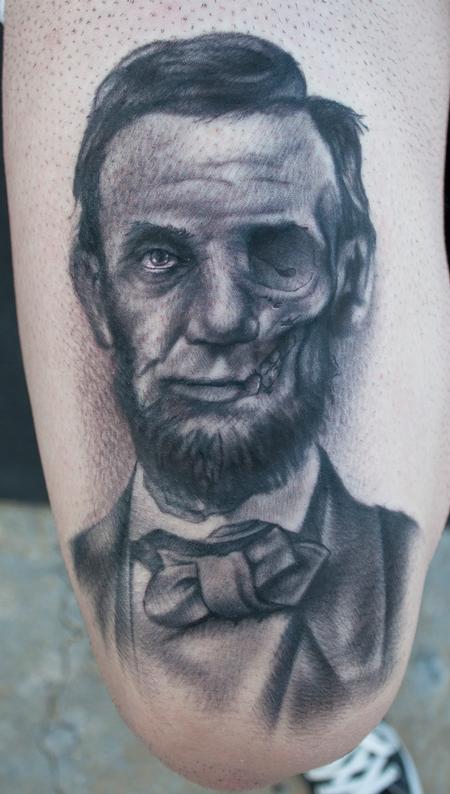 Ryan Mullins - Dead President tattoo